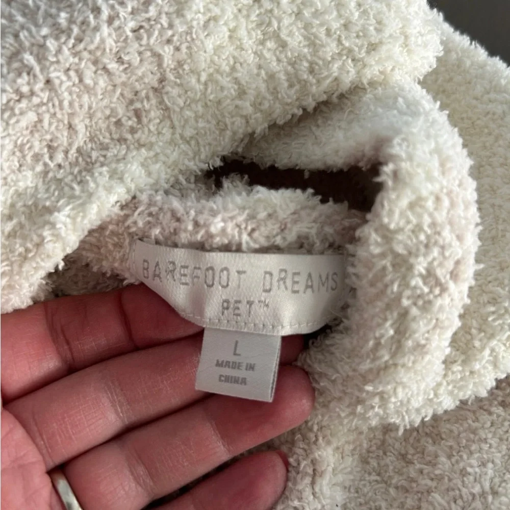 Barefoot Dreams NEW Dog Sweater L